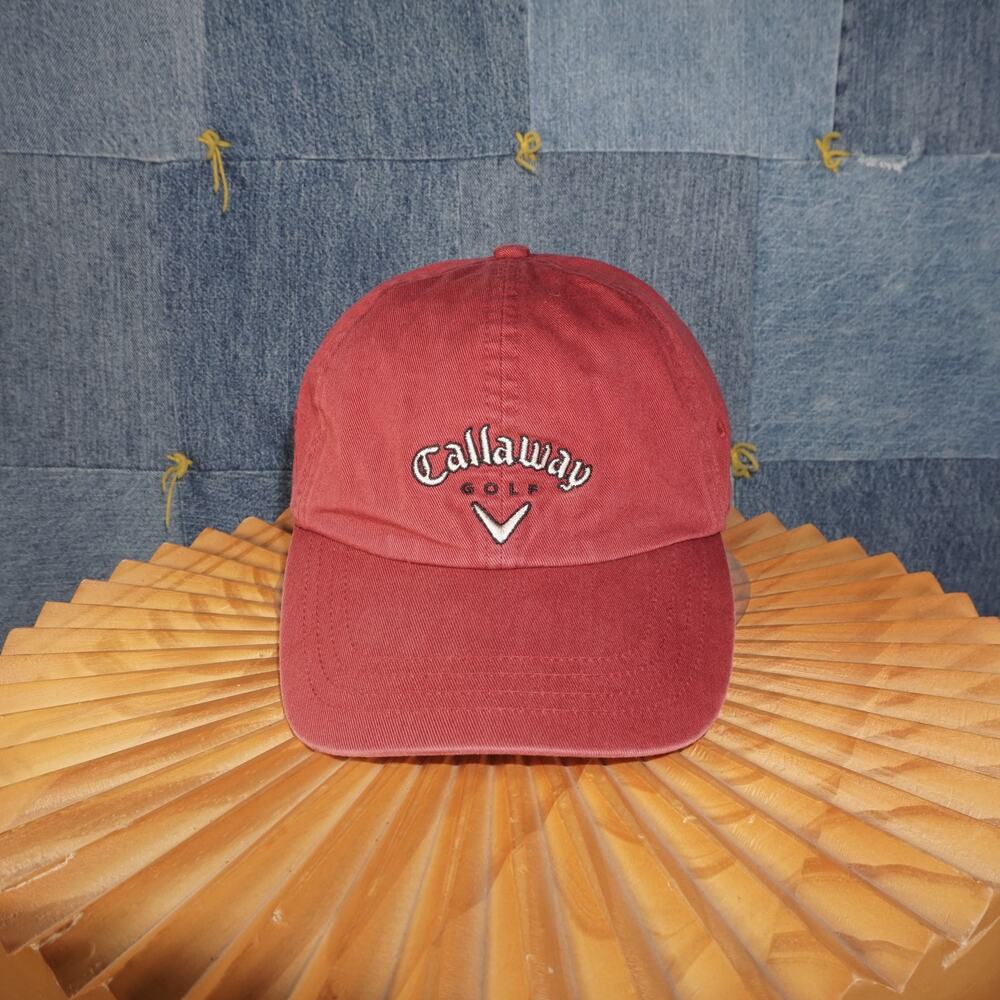 OSFA - Vintage / Y2K Callaway Golf Embroidered Strapped Hat